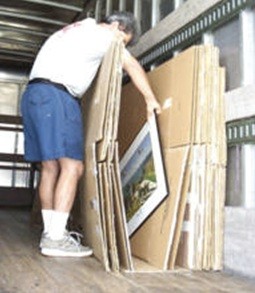 Third step of moving procedure with Pro Movers Inc.