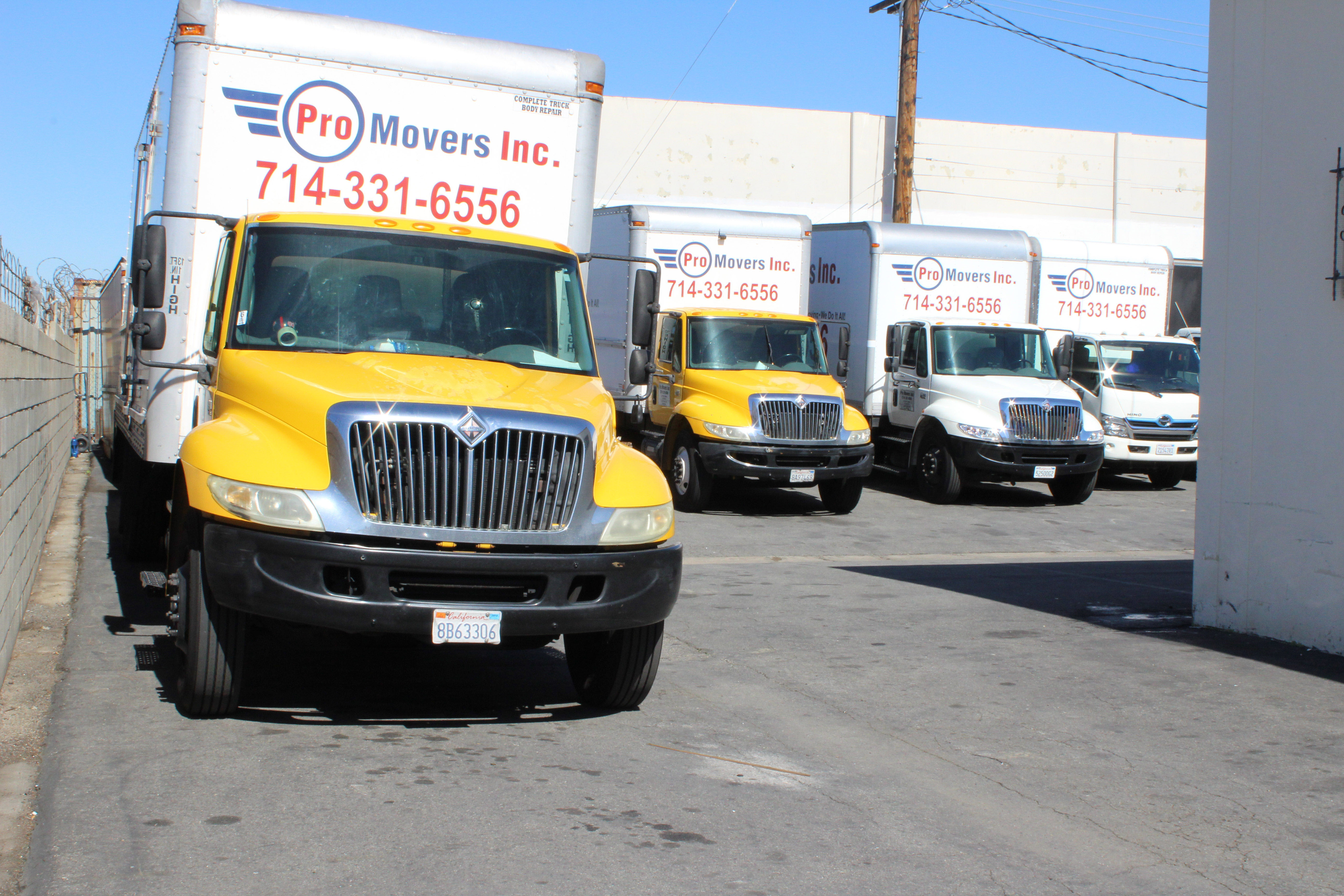 We own twelve trucks to provide you with the best moving experience.