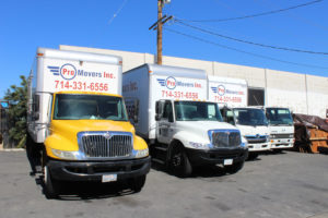 12 trucks to make sure your relocation to Newport Beach will go stressless.