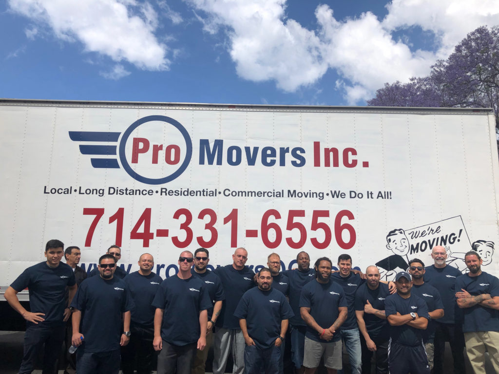 Licensed and insured movers in Orange will handle your relocation with ease.