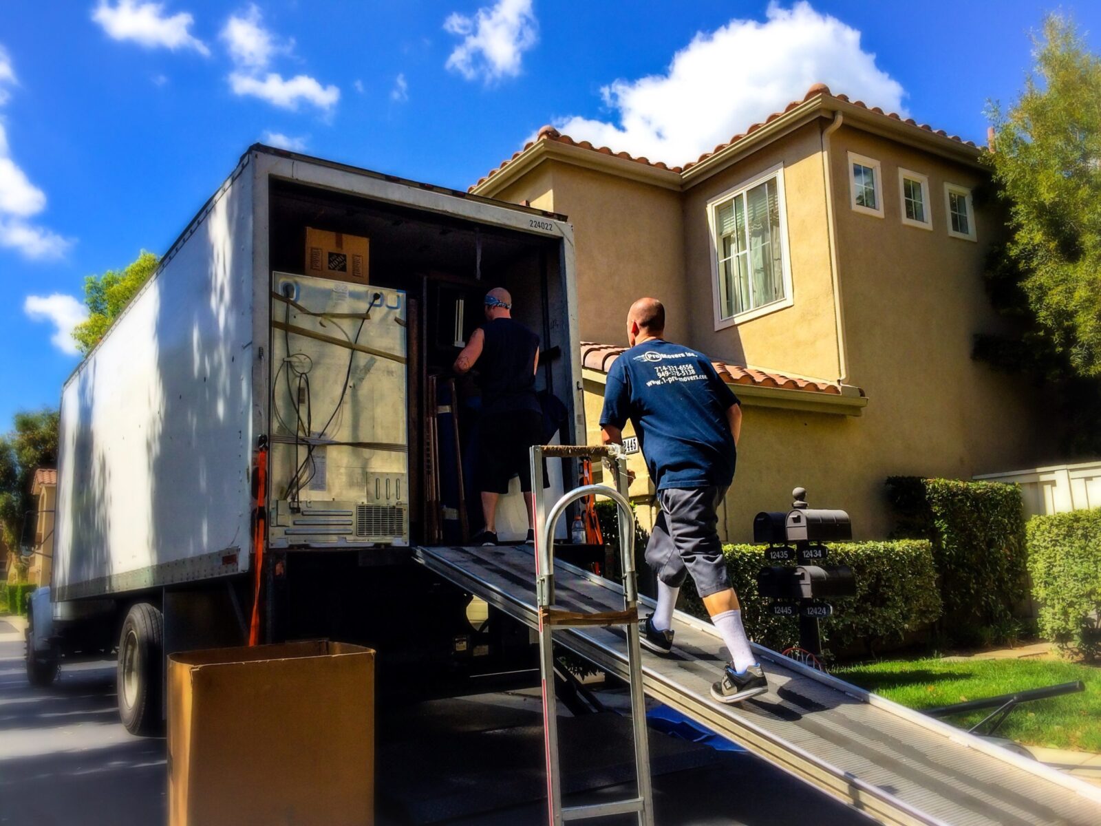 Residential moves in Orange County.
