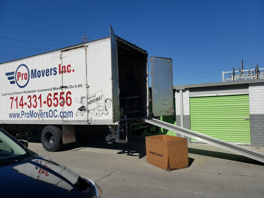 Moving and Storage Orange County CA