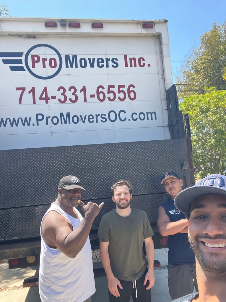 Professional College Student Dorm Moving Services Orange County CA
